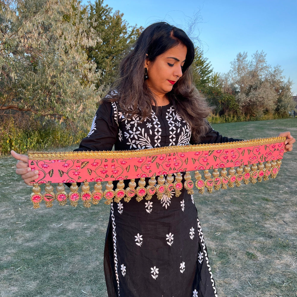 Reversible Lotus Toran with roundlettes