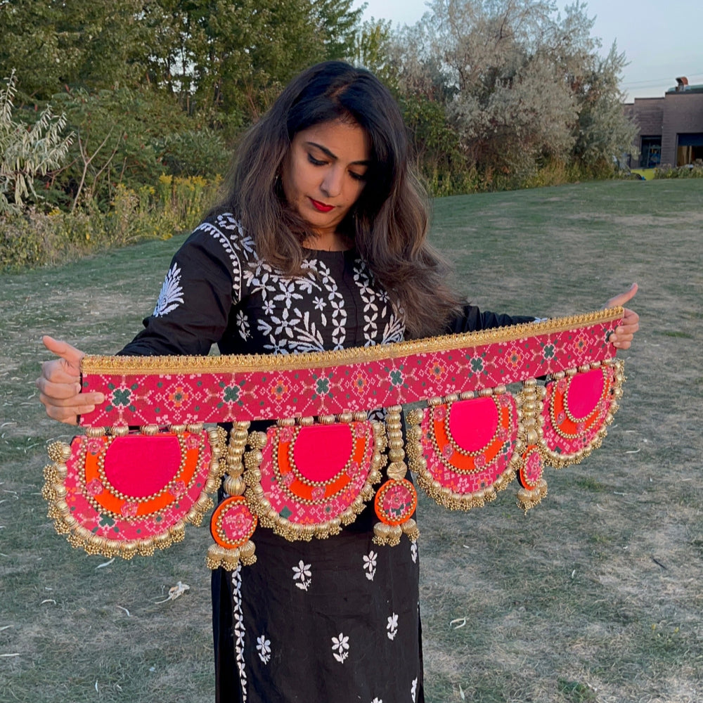 Reversible Lotus Toran  (Large)