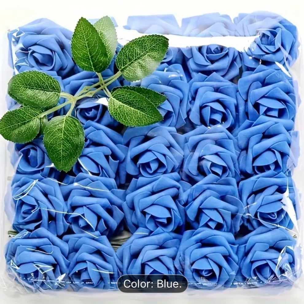 PREORDER : Foam Roses (Set of 50) - Multiple Colors