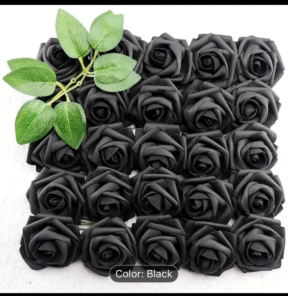 PREORDER : Foam Roses (Set of 50) - Multiple Colors