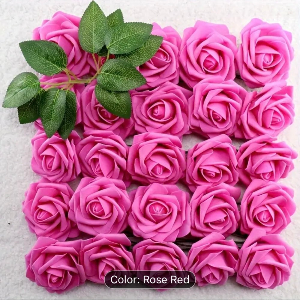 PREORDER : Foam Roses (Set of 50) - Multiple Colors