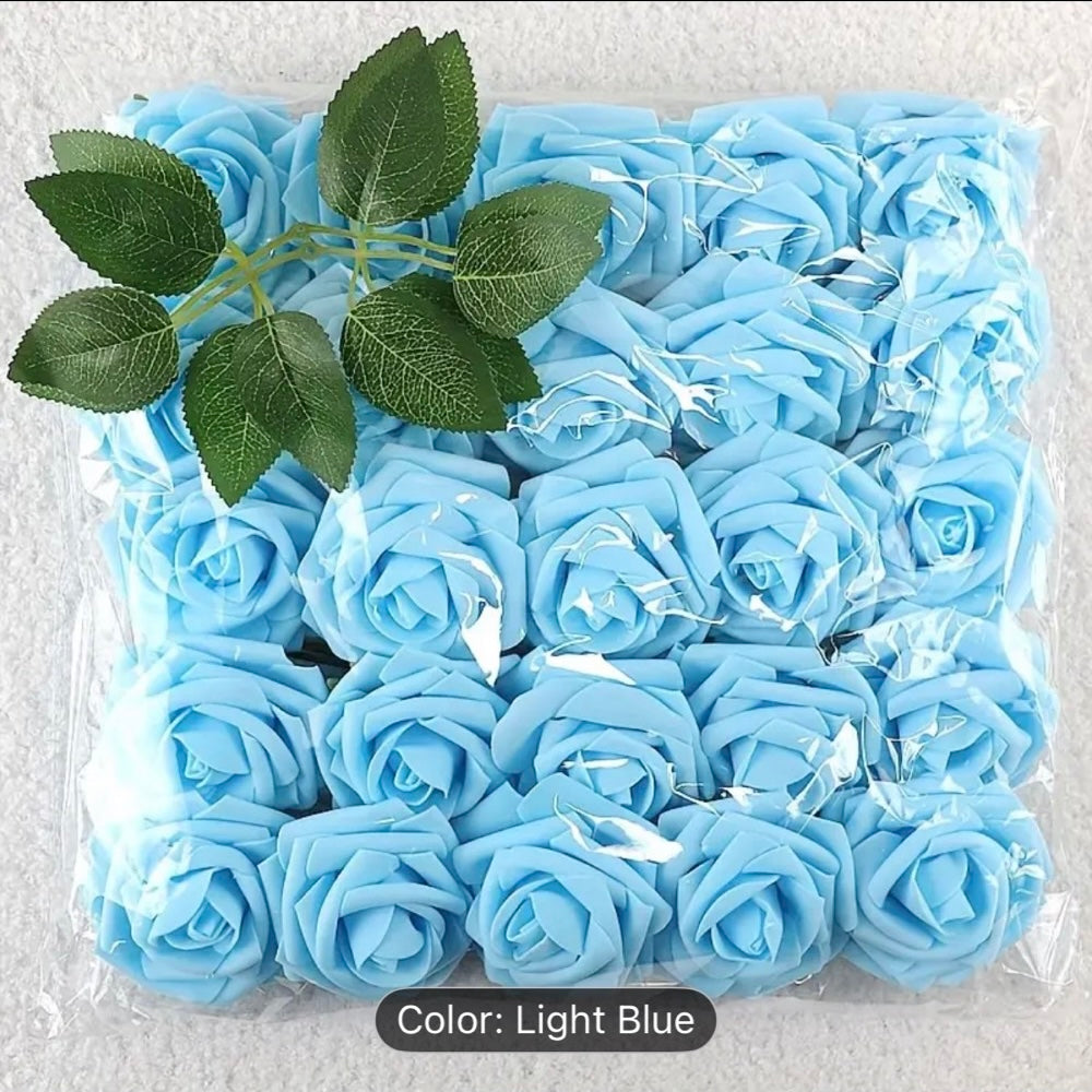 PREORDER : Foam Roses (Set of 50) - Multiple Colors