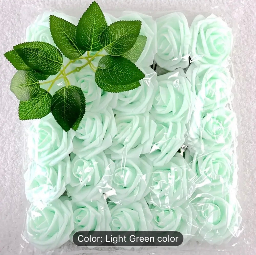 PREORDER : Foam Roses (Set of 50) - Multiple Colors