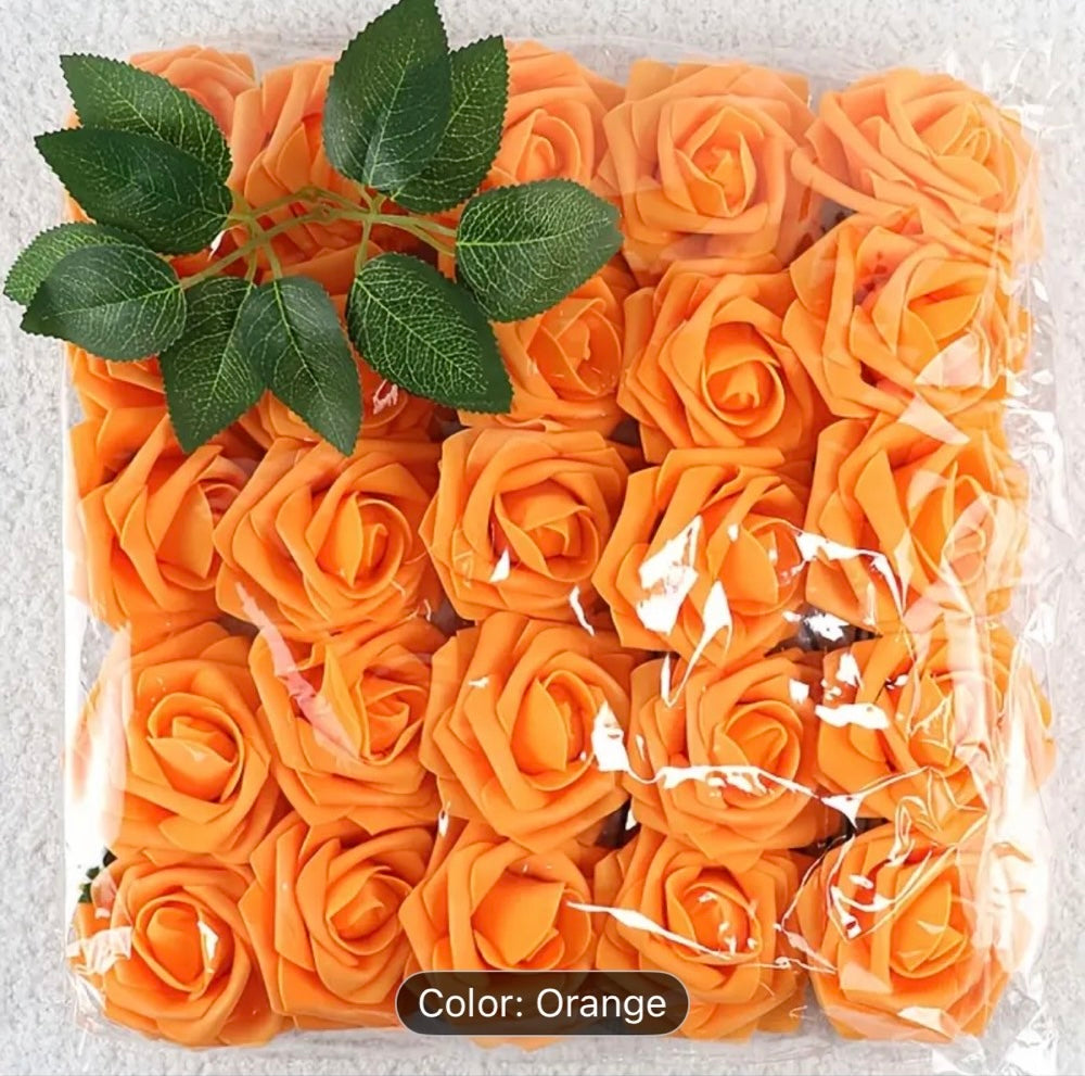 PREORDER : Foam Roses (Set of 50) - Multiple Colors